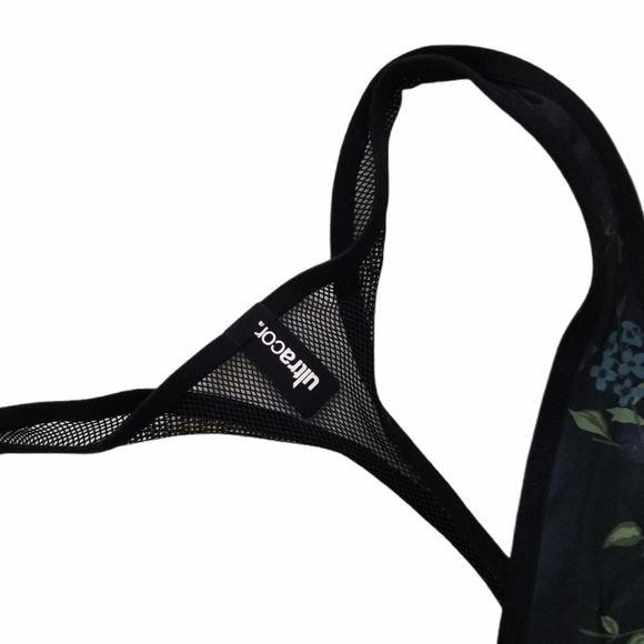 Ultracor Vortex Floral Racerback Sports Bra Sze XS - Picture 6 of 7